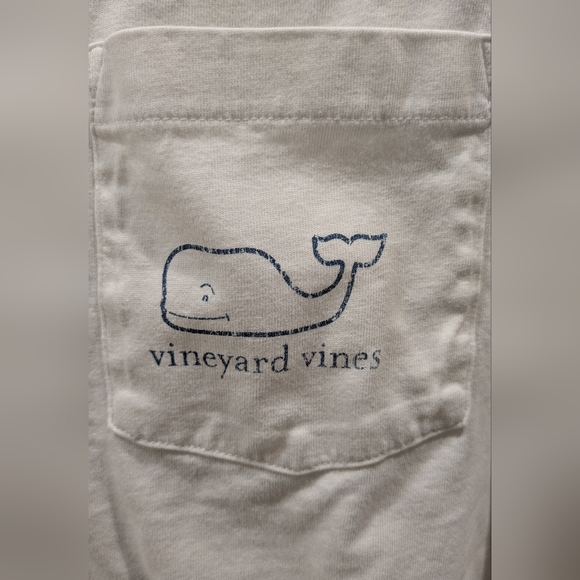 Vineyard Vines Men's White Long Sleeve Shirt - Picture 5 of 6